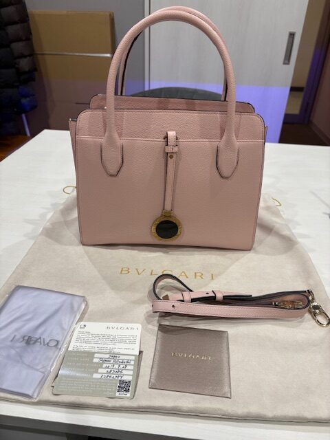 ブルガリ BVLGARI アルバ 2WAYハンドバッグ ピンク 買取実績